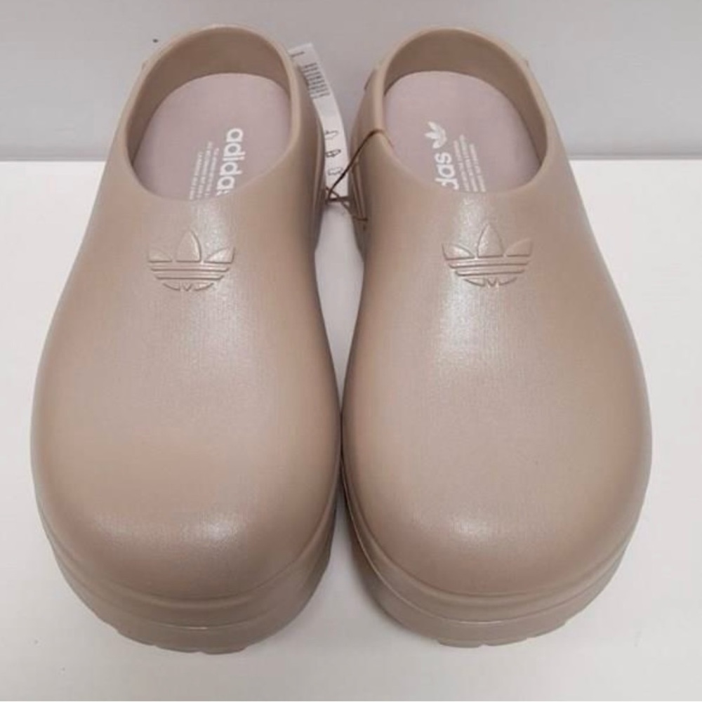 Adidas Beige Slip-On Footwear
